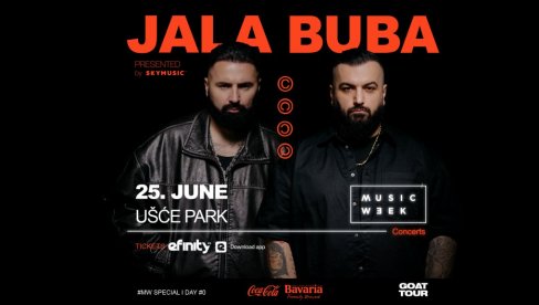 Jala Brat & Buba Corelli nastupaju na specijalnom nultom danu Belgrade Music Week 26 - Najjači balkanski dvojac napokon u Beogradu