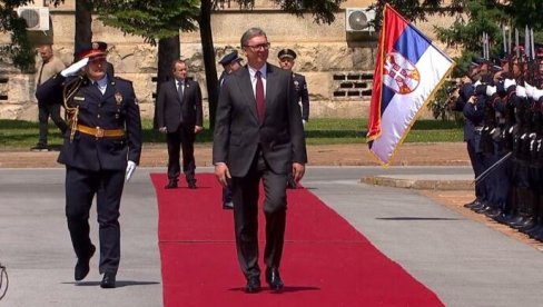 СВЕЧАНОСТ У ПАЛАТИ СРБИЈА: Председник Вучић присуствује свечаној академији поводом Дана МУП и Дана полиције