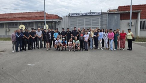МИЛАН ВЕЛИКОГ СРЦА: Млађи надзорник из ОЗ Нови Сад у хуманој мисији у циљу подизања свести о срчаним манама код деце