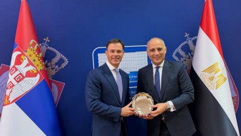 MALI RAZGOVARAO SA AMBASADOROM EGIPTA: Tradicionalno prijateljski odnosi, učestvovaće na EKSPO 2027 (FOTO)