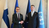 ЂУРИЋ У ХЕЛСИНКИЈУ: Шеф српске дипломатије пренео финском председнику истину о Косову и Вучићев позив да посети Србију
