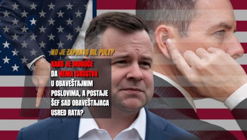 POSLE OSTAVKE TULSI GABARD: Ko je novi šef SAD obaveštajaca i kako to NEMA ISKUSTVA u tom poslu usred ratnog vremena?