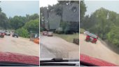 ULICE POD VODOM, VETAR NOSIO SVED PRED SOBOM: Snažno nevreme poharalo Hrvatsku (VIDEO)