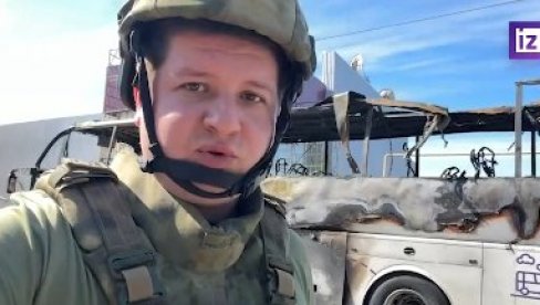 (УЗНЕМИРУЈУЋИ ВИДЕО) Руски дописник на месту језивог украјинског злочина у ДНР