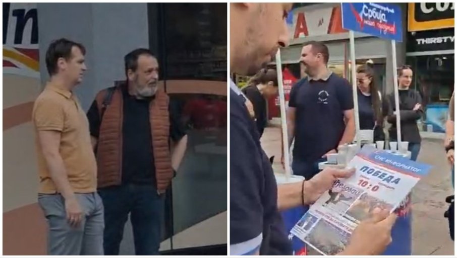 ОВО МОРАТЕ ВИДЕТИ: Активисти СНС у Краљеву туристима објашњавају зашто Србија напредује, а блокадери с тугом у очима кибицују (ВИДЕО)
