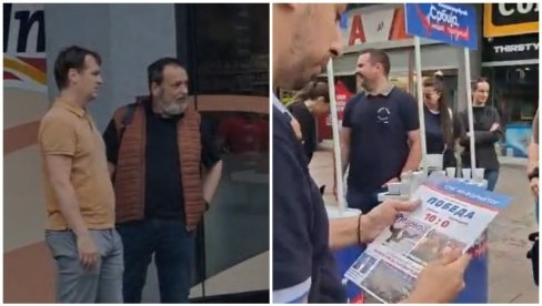 ОВО МОРАТЕ ВИДЕТИ: Активисти СНС у Краљеву туристима објашњавају зашто Србија напредује, а блокадери с тугом у очима кибицују (ВИДЕО)