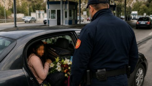 ШВЕРЦ КОЈИ ЈЕ ШОКИРАО ЦАРИНИКЕ: Покушао да прокријумчари жену сакривену међу букетима цвећа