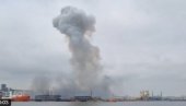 VELIKA EKSPLOZIJA KOD NAFTNOG TERMINALA: Opkoljeno područje, aktiviran plan crvena intervencija,  dima iznad Konstance (VIDEO)