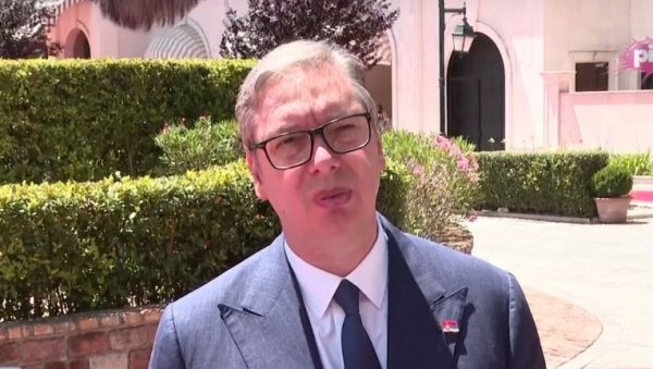 ТАДА СУ БИЛИ ДИВНИ МОМЦИ Вучић о враћеним држављанима Србије из Тивта: Нису сметали када су долазили да помажу у гашењу пожара