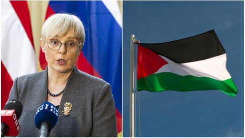 ПРЕДСЕДНИЦА СЛОВЕНИЈЕ ПОБЕСНЕЛА НА ПРЕМИЈЕРА: Истакла палестинску заставу после уклањања са зграде владе