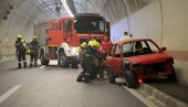 SIMULACIJA VANREDNOG DOGAĐAJA U TUNELU ŠARANI: Vatrogasci i Hitna pomoć u akciji spasavanja (FOTO/VIDEO)
