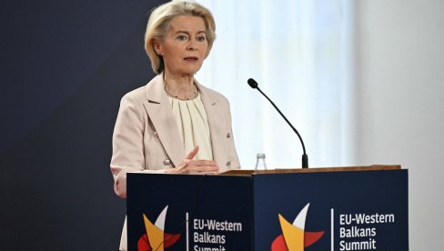 ФОН ДЕР ЛАЈЕНОВА ПОРУЧИЛА У ТИВТУ: Желимо да Србија буде део ЕУ