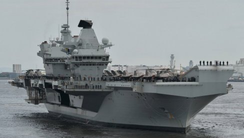 НОВА БРУКА БРИТАНСКЕ МОРНАРИЦЕ: Поново се покварио највећи ратни брод