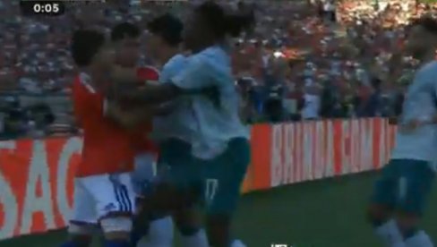 KAKVA TUČA PRED MUNDIJAL! Sevale pesnice, Ronaldo gleda i ne veruje! (VIDEO)