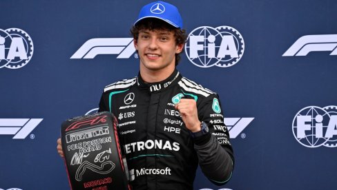 ITALIJAN KREĆE SA PRVE POZICIJE: Antoneli u finišu osvojio pol poziciju za trku Formule 1 u Monte Karlu