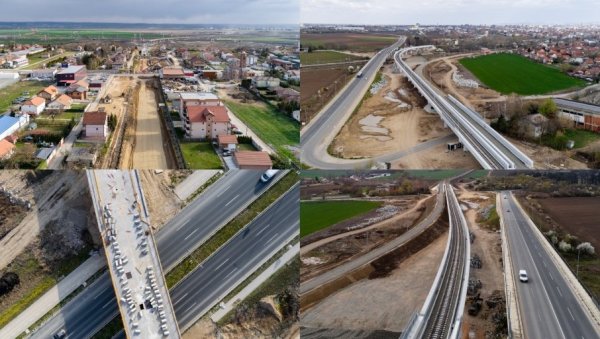 ВОЗОМ ДО АЕРОДРОМА ЗА 15 МИНУТА: Завршени први километри пруге до ЕКСПА, стиже девет нових возова, ово су сва стајалишта (ВИДЕО)
