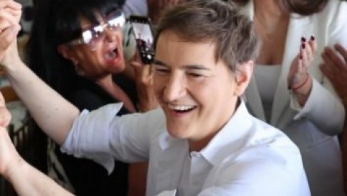 BRNABIĆ PO POVRATKU IZ PIROTA: Mi želimo da Srbija pobedi - uvek i svuda!