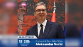 VUČIĆ U NACIONALNOM DNEVNIKU: Predsednik će govoriti o svim aktuelnim temama