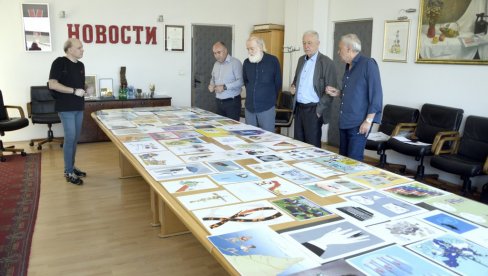 АНТИРАТНИ ПОТЕЗ ПЕРОМ: Ово су најуспешнији радови на 58. конкурсу за најбољу новинску карикатуру Пјер, Вечерњих новости (ФОТО)