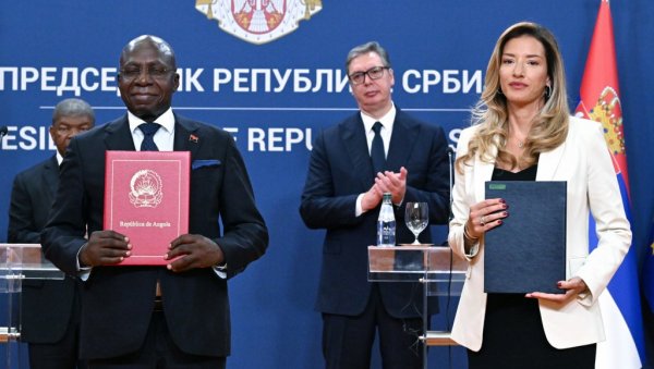 ОВИХ 10 СПОРАЗУМА ПОТПИСАНО СА АНГОЛОМ У ПРИСУСТВУ ВУЧИЋА: Ево у којим областима Србија шири сарадњу