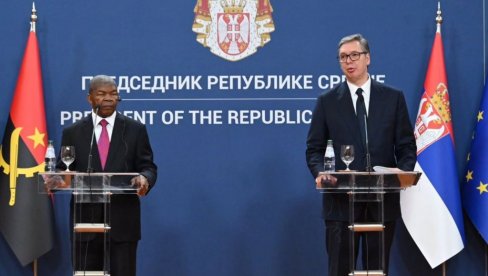 DIVILI SMO SE JUNACIMA ANGOLE Vučić ugostio Lorensa: I kao deca znali smo sve o hrabroj borbi angolskog naroda (VIDEO)