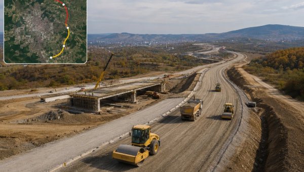 РАДОВИ У ФИНИШУ: Прва деоница обилазнице око Крагујевца скоро завршена