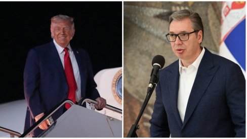 VUČIĆ ČESTITAO TRAMPU 80. ROĐENDAN: Vaša politika unela je novu dinamiku u savremene međunarodne odnose (FOTO)