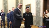 ВУЧИЋ СА ЛИН ДАНОМ: Поносан сам што Србија може да угости највећег шампиона свих времена и што ће бити промотер Експа (ВИДЕО)