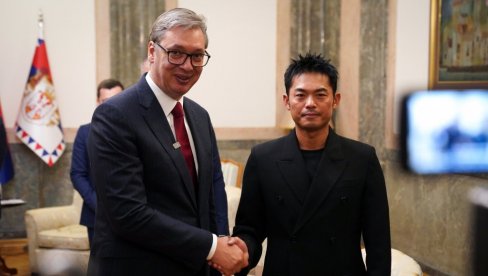 VUČIĆ SA LIN DANOM: Ponosan sam što Srbija može da ugosti najvećeg šampiona svih vremena i što će biti promoter Ekspa (VIDEO)