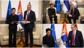 VUČIĆ SA LIN DANOM: Ponosan sam što Srbija može da ugosti najvećeg šampiona svih vremena i što će biti promoter Ekspa (FOTO/VIDEO)