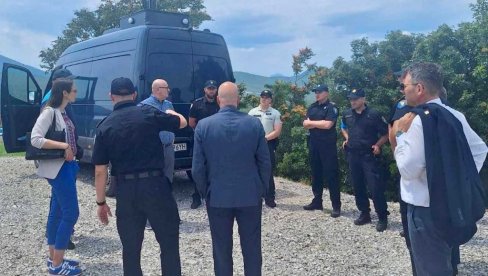 ZAŠTITA DRŽAVNE GRANICE: Direktor Granične policije BiH na prelazu Bijača