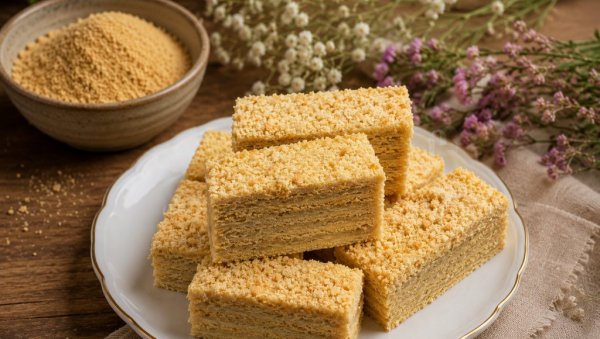 КОЛАЧ СА МЕДЕНИМ КОРИЦАМА И ПЛАЗМОМ: Брзо, лако и неодољиво