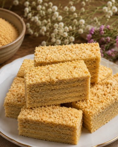 КОЛАЧ СА МЕДЕНИМ КОРИЦАМА И ПЛАЗМОМ: Брзо, лако и неодољиво