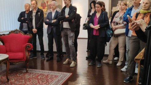 СВЕТКОВИНА У ЧАСТ ДАНА ГРАДА ЛОЗНИЦЕ: Отворена изложба слика из ризнице Миће Поповића 