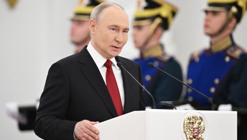VI STE HEROJI - OVO JE VAŠ DAN Putin na Dan Rusije sa učesnicima SVO