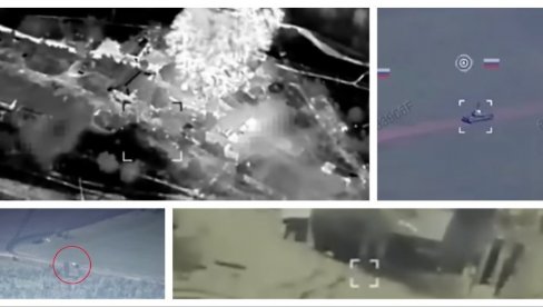 RUSKI KONVOJ OD 50 KAMIONA SA MUNUCIJOM ZBRISAN ZA PAR SEKUNDI: Ukrajinski MiG-29 napravio karambol u ruskim redovima (VIDEO)