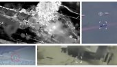 RUSKI KONVOJ OD 50 KAMIONA SA MUNUCIJOM ZBRISAN ZA PAR SEKUNDI: Ukrajinski MiG-29 napravio karambol u ruskim redovima (VIDEO)