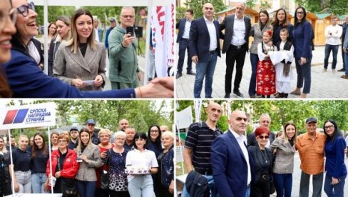 MESAROVIĆ U BAČKOJ PALANCI Sa građanima i ministri Pavkov, Žarić Kovačević i Gajić, evo koje su ključne poruke poslali