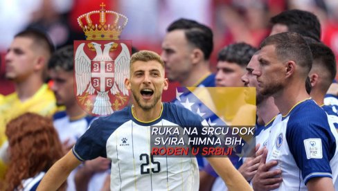 ПОРЕКЛО ПРВОГ СТРЕЛЦА ЗА БИХ НА СП: С руком на грудима док свира химна Федерације, рођен у Србији - отац му локална легенда