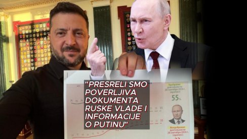 ЗЕЛЕНСКИ ОБЈАВИО УКРАДЕНА ДОКУМЕНТА О ПУТИНУ: Пресрели смо поверљиве папире руске владе (ФОТО)