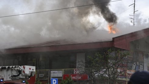 Treće OJT: Požar u Enjubu izbio na prvom spratu, zaposleni tada bili u lokalima