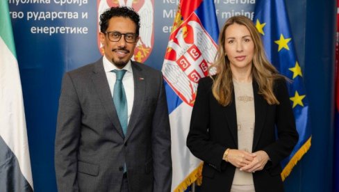 MINISTARKA ĐEDOVIĆ SA AMBASADOROM UAE: Dobri odnosi počivaju na bratkim odnosima Vučića i bin Zajeda (FOTO)