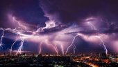 ЕВО ГДЕ ЋЕ ВЕЧЕРАС БИТИ ГРМЉАВИНСКИХ ОЛУЈА: У Србији су могуће и јаче непогоде