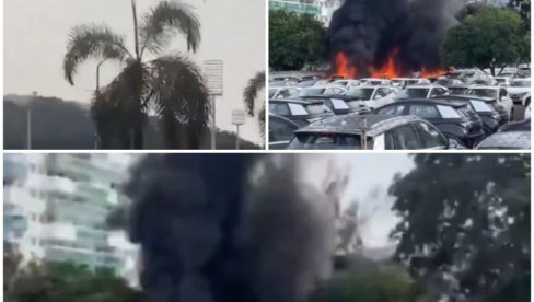 STRAVIČAN SUDAR IZNAD BRAZILA: Šestoro poginulo u padu dva helikoptera, stravični prizori nakon pada, totalna katastrofa (VIDEO)
