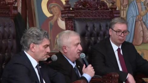 ВУЧИЋ У ПОСЕТИ ГРУЗИЈИ: Председник се обраћа јавности (ФОТО/ВИДЕО)