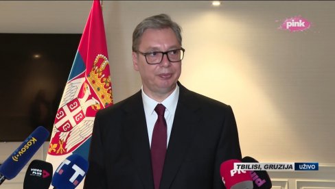VEOMA SAM SREĆAN Vučić: Kada to završimo, to će biti još jedna važna i velika stvar za nas