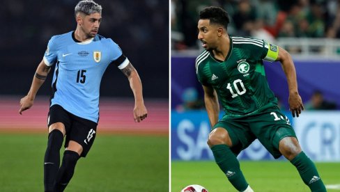 PRENOS, SAUDIJSKA ARABIJA - URUGVAJ! Šeici prekidaju crni niz, prvo SP bez njih dvojice!