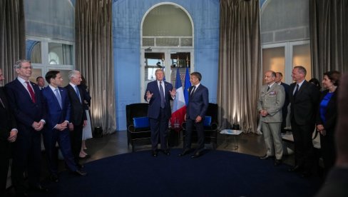 Трамп хвали Макрона: Он је мој посебан пријатељ, Француска је велика земља