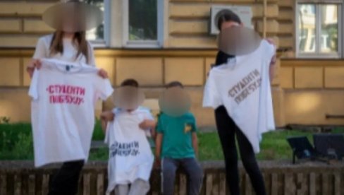 NOVO BLOKADERSKO LICEMERJE! Deca su im samo rekvizit - sad je jasno kao dan