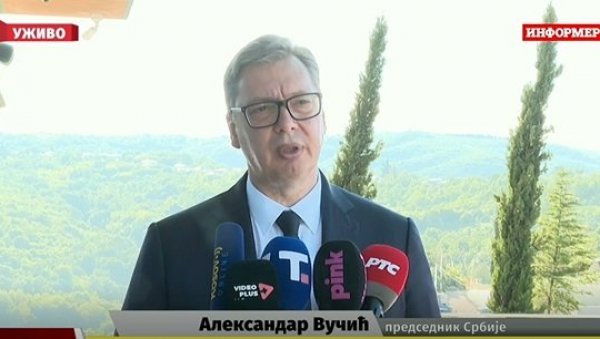 ЈА САМ ВИДЕО ДРУГАЧИЈЕ ИСТРАЖИВАЊЕ, НЕ РАДИ СЕ ТО ТАКО Вучић коментарисао истраживање о уласку Србије у ЕУ
